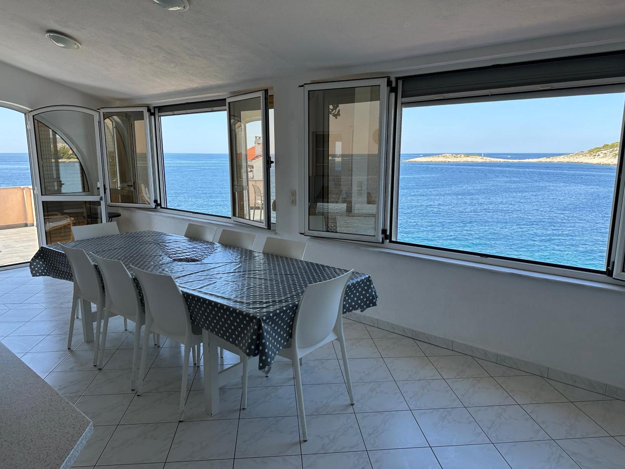 Direkt Am Meer-Apartments Puntaplanka Rogoznica  Eksteriør bilde